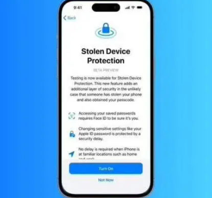 沙市苹果授权维修店分享被盗设备保护功能开启方法 