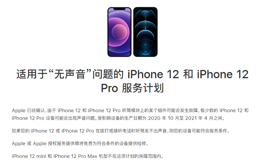 沙市苹果手机维修分享iPhone 12/Pro 拨打或接听电话时无声音怎么办 